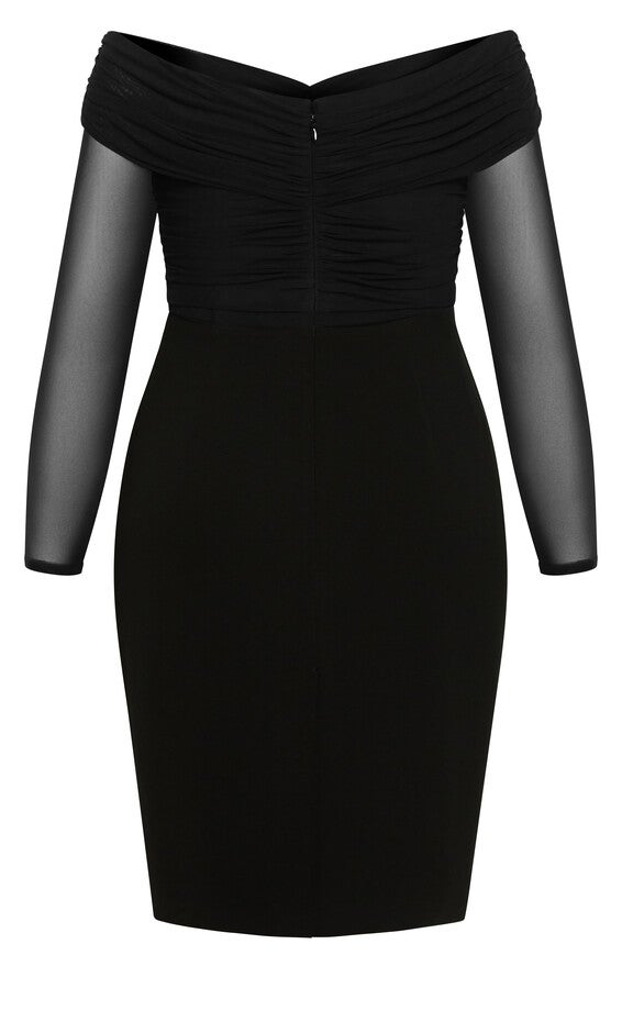 Lana Dress - black, BLACK, alternate image number null