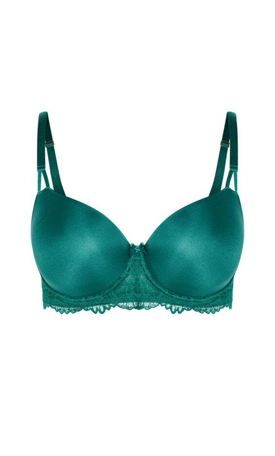 Caitlin Contour Bra - emerald, EMERALD, alternate image number 2