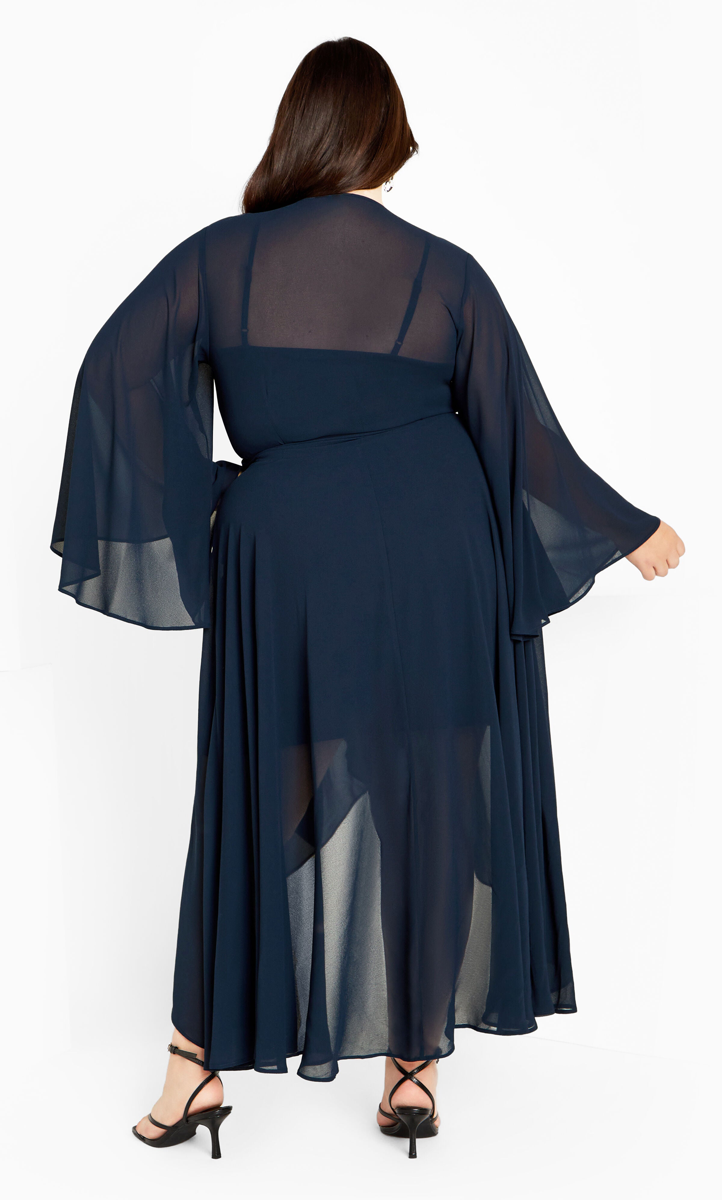 Fleetwood Maxi Dress - navy, BLUE, alternate image number 3