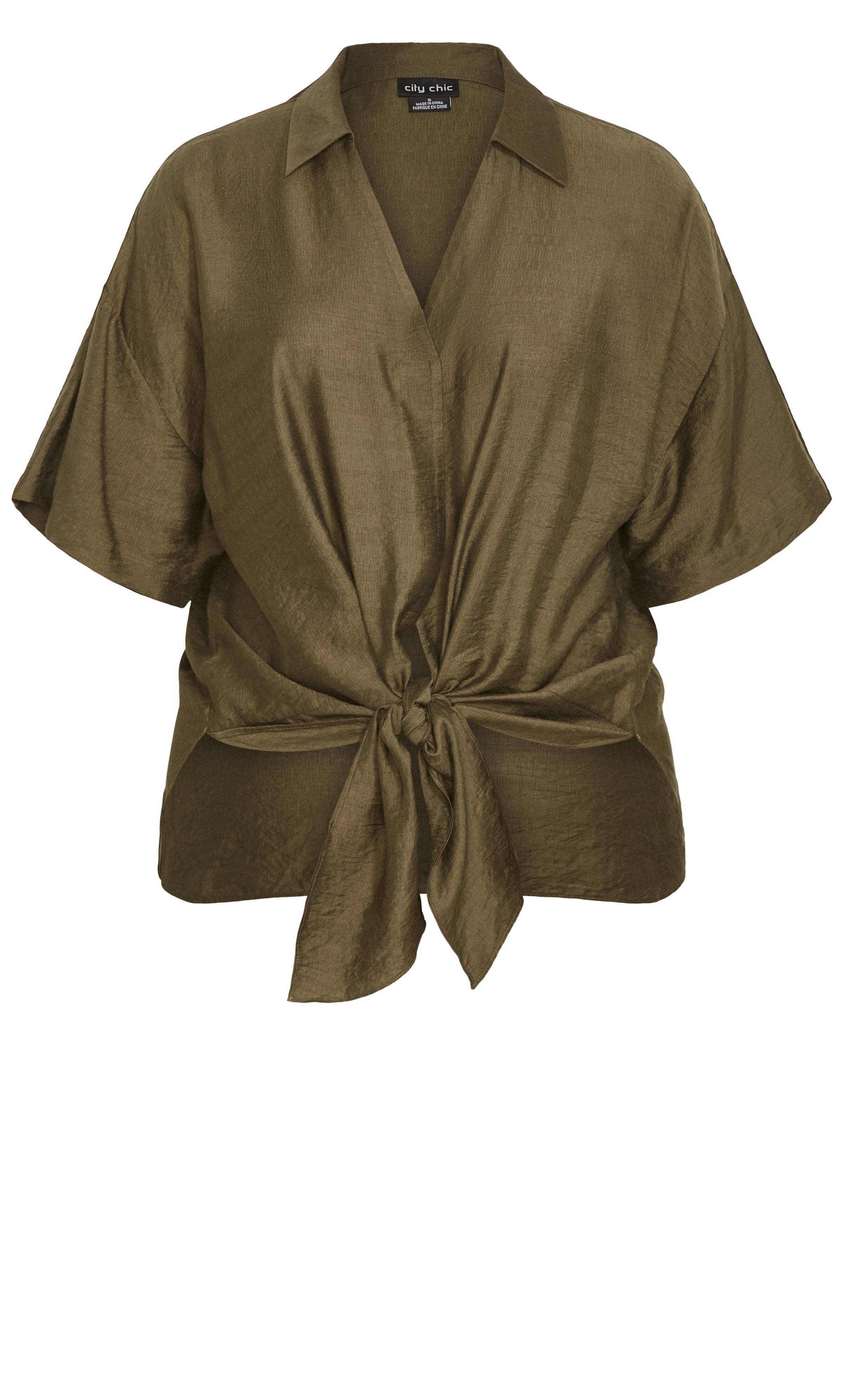 Rosie Shirt - khaki, GREEN, alternate image number 3