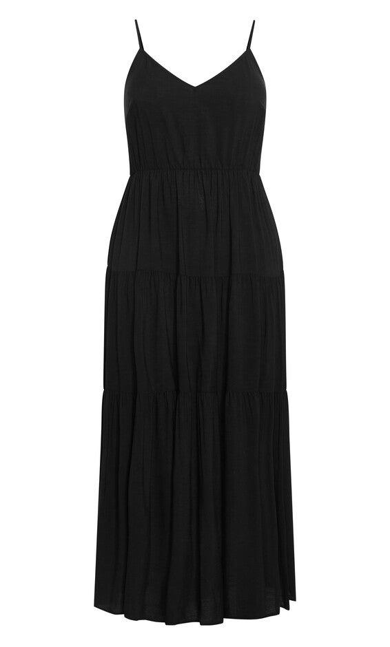 Oasis Maxi Dress - black, BLACK, alternate image number null