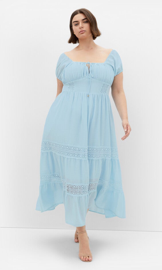 Haven Dress - ice blue, BLUE, on-hover image number 1