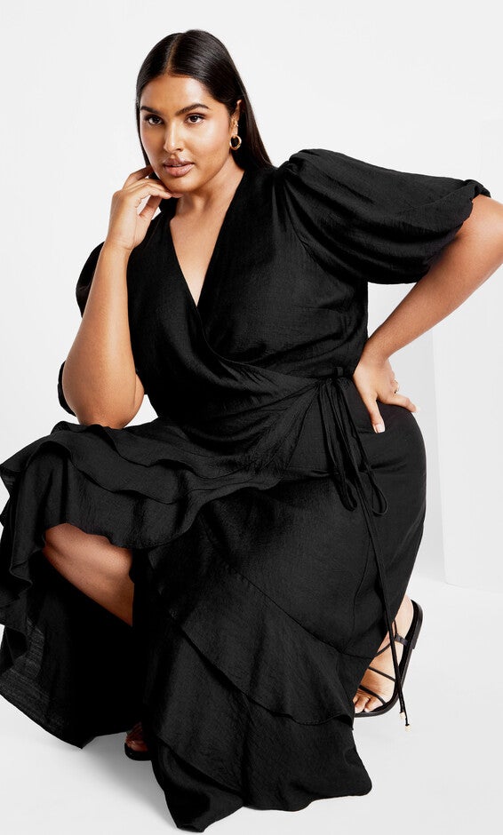 Bea Dress - black, BLACK, alternate image number null