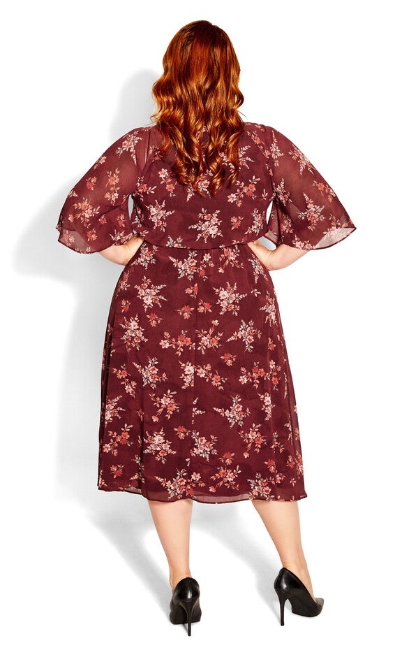 Alexandra Dress - port, PORT DITSY BLOOM, alternate image number 4