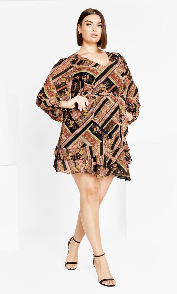 Harlee Dress - angelina print, ANGELINA, hi-res image number 0