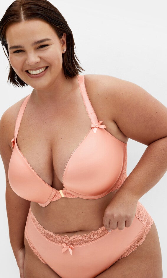 Adore Luxe Racerback Push Up Bra - blush, PINK, hi-res image number 0