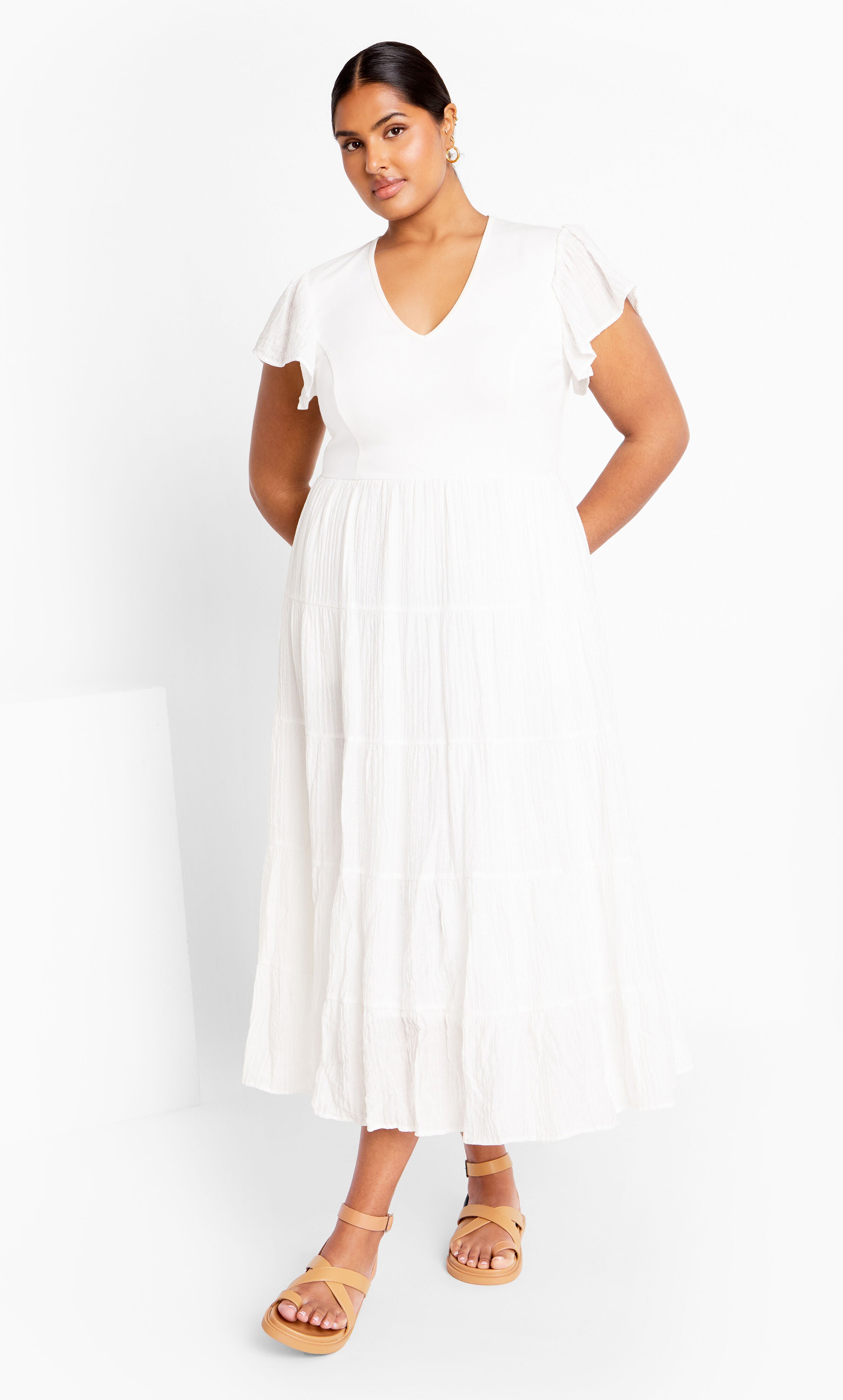 Marli Dress - ivory, WHITE, hi-res image number 0
