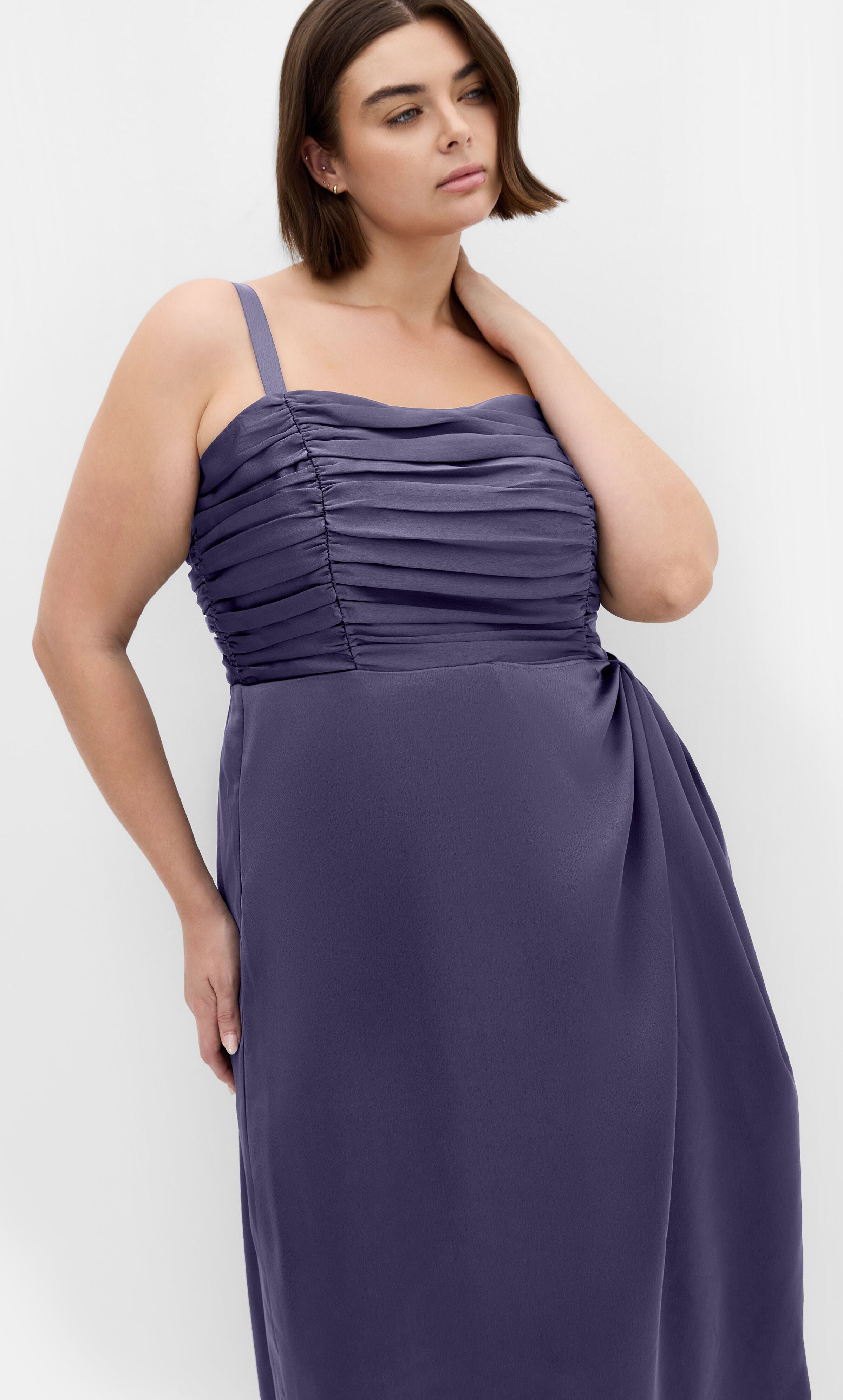 Ania Dress - slate, GRAY, alternate image number 1