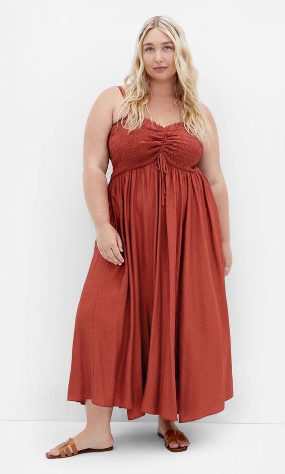 Maui Maxi Dress - ginger, ORANGE, hi-res image number null