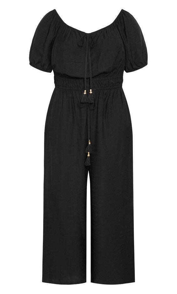 Erica Jumpsuit - black, BLACK, alternate image number null