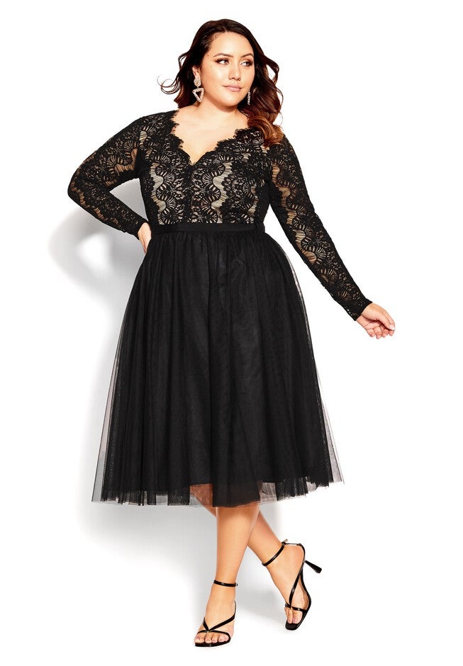 Rare Beauty Dress - black, BLACK, on-hover image number null
