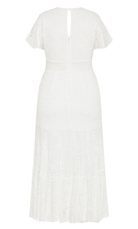 Christa Lace Dress - ivory, IVORY, alternate image number 4