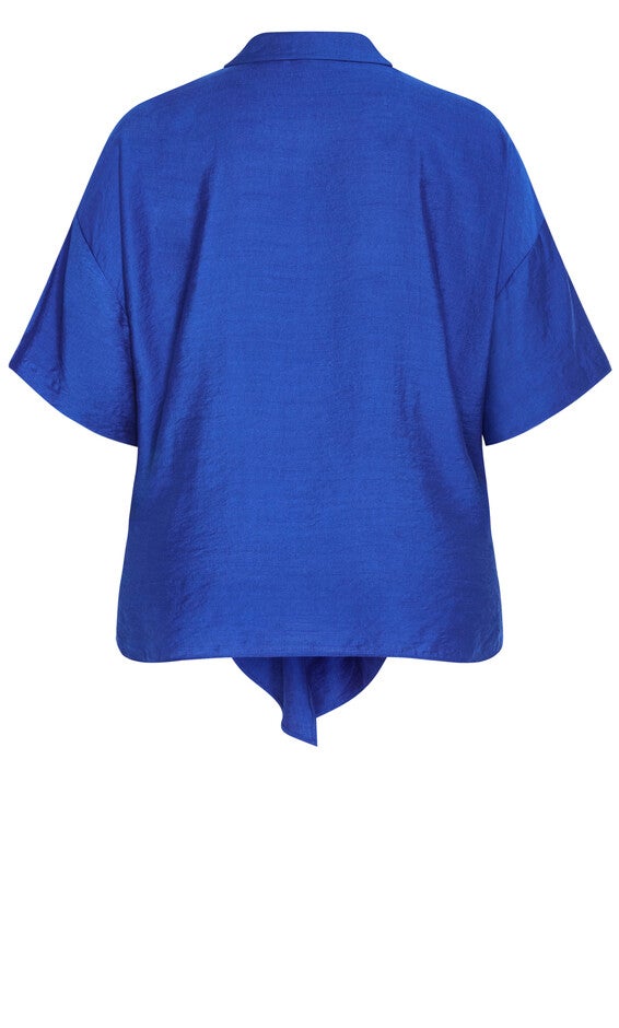 Rosie Shirt - cerulean, BLUE, alternate image number 4