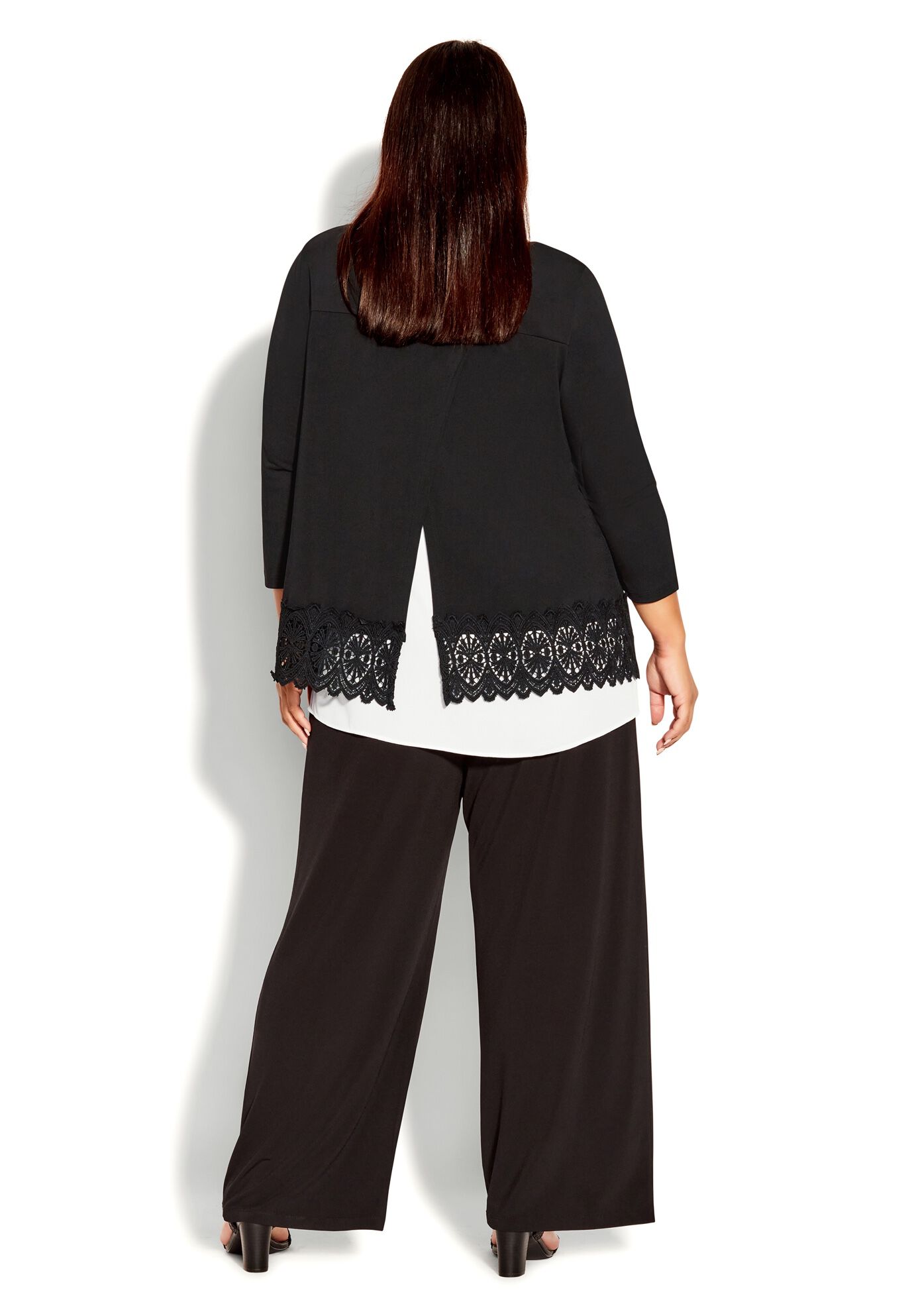 Inta Lace Top, BLACK, alternate image number 5