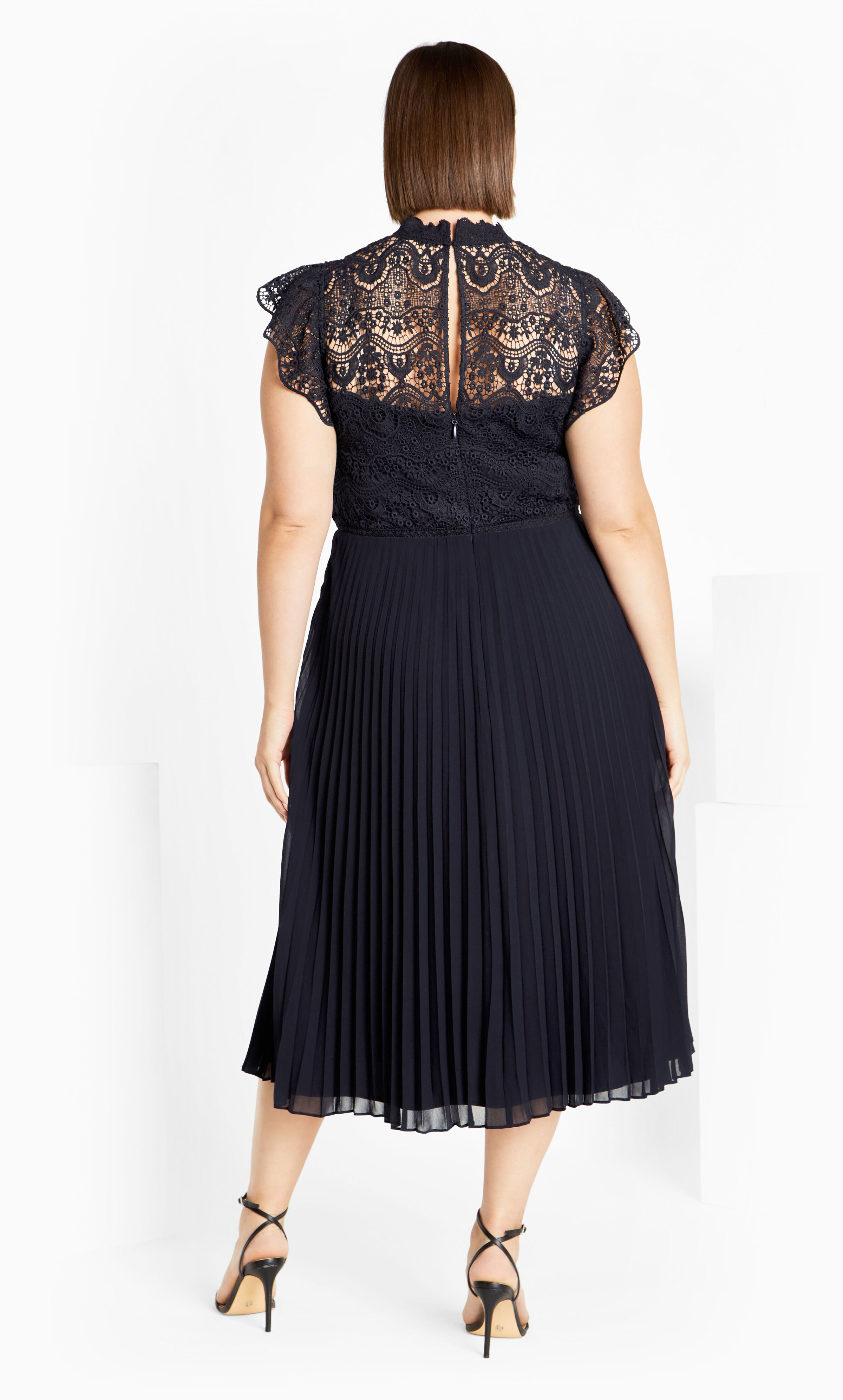 Livia Dress - navy, BLUE, alternate image number 2