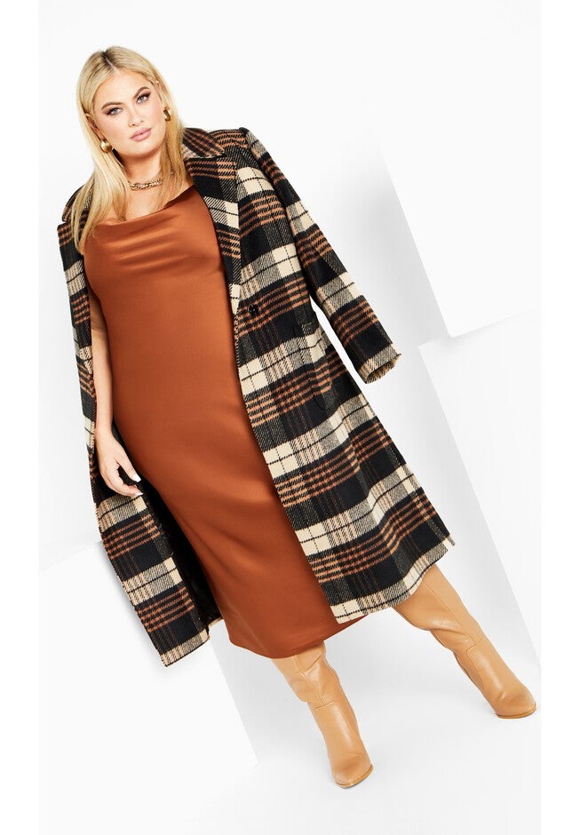 Alani Dress - toffee, BROWN, on-hover image number 1