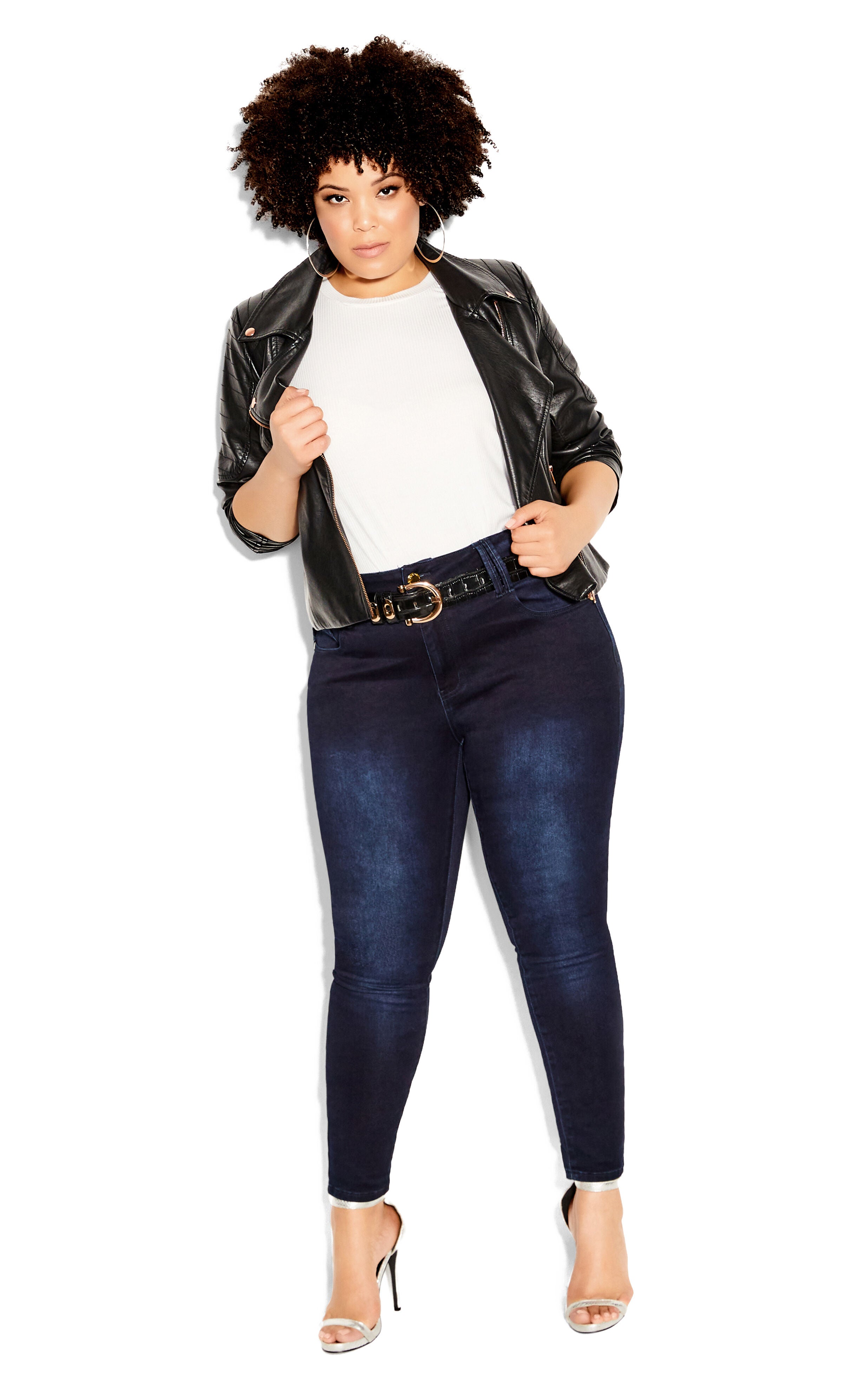 Asha Regular Skinny Jean - dark denim, BLUE, hi-res image number 0