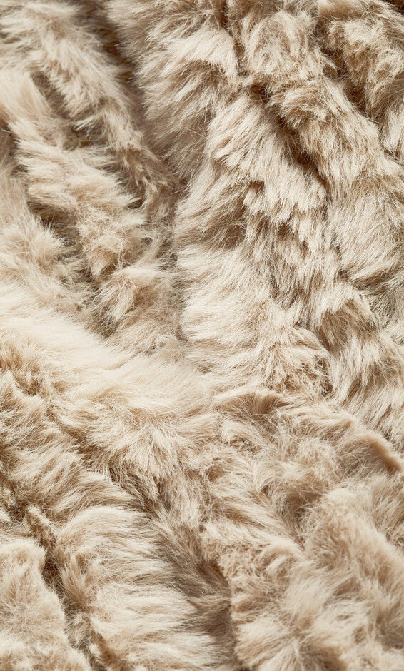 Eve Faux Fur Vest - natural grey, BROWN, alternate image number null