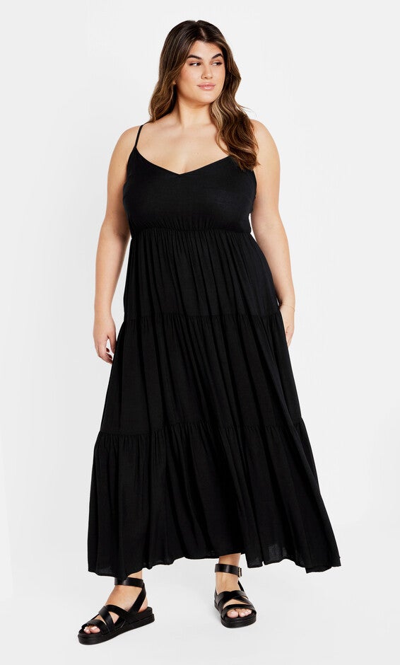 Oasis Maxi Dress - black, BLACK, alternate image number null