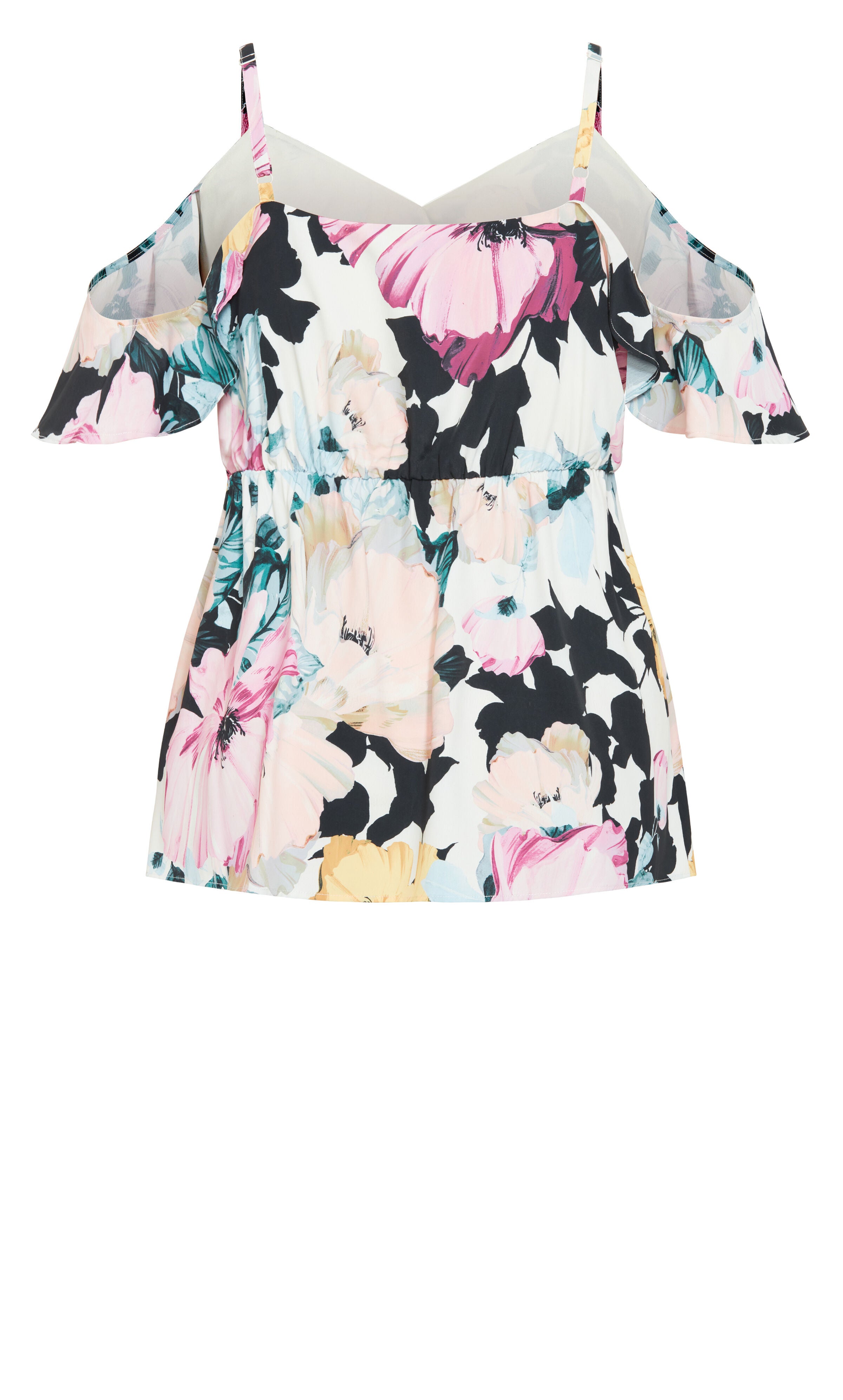 Kallie Print Top, BEIGE, alternate image number 5