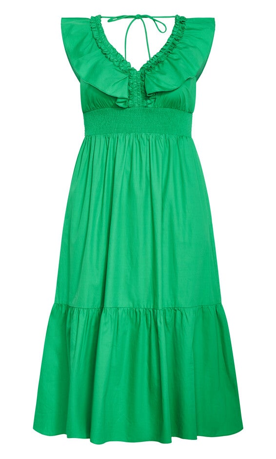 Kelly Maxi Dress - green, GREEN, alternate image number null