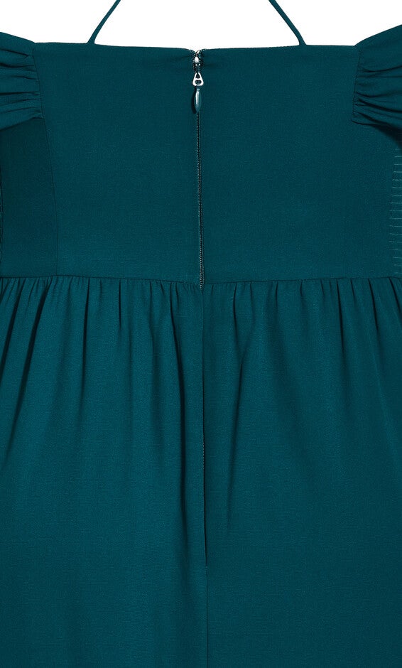 Entwine Maxi Dress - emerald, GREEN, alternate image number 6