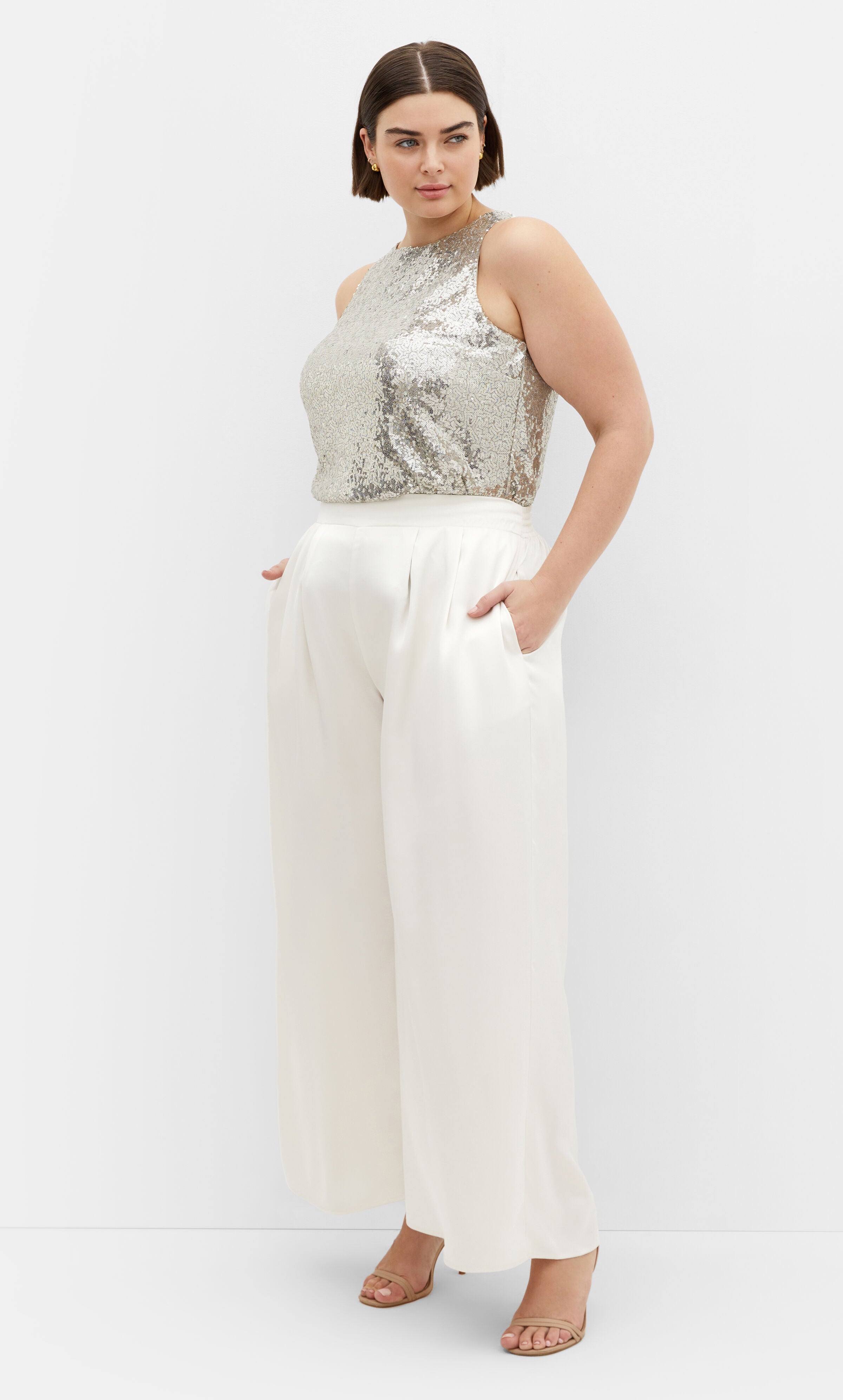 Pluto Top - champagne, SILVER, alternate image number 1