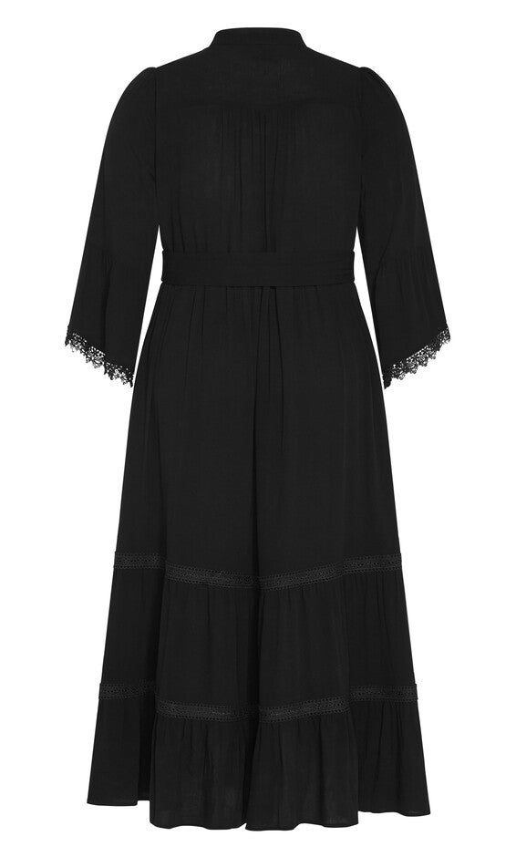 Camille Maxi Dress - black, BLACK, alternate image number 5