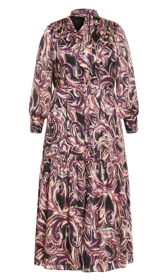 Suzanne Maxi Dress - plum, PURPLE, alternate image number 4