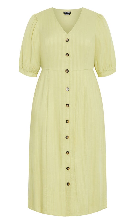 Charli Dress - light khaki, YELLOW, alternate image number null