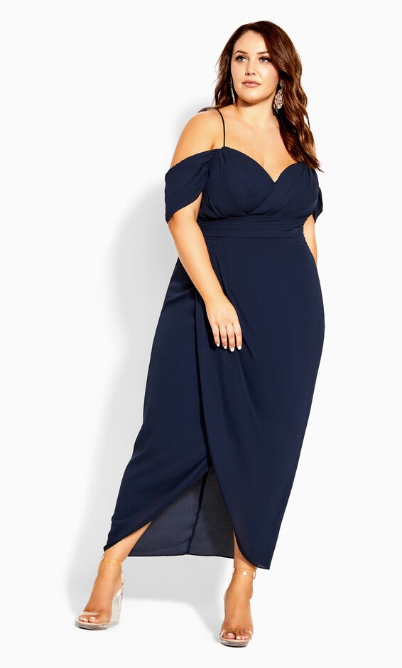 Entwine Maxi Dress - navy, BLUE, alternate image number null