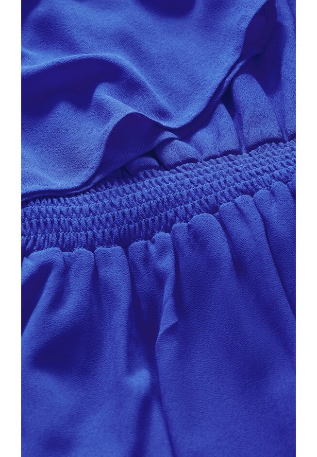 Elegant Wrap Top - ultra blue, BLUE, alternate image number null