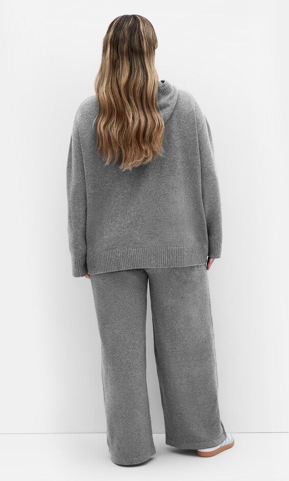 Ally Sweater - charcoal, GRAY, alternate image number null