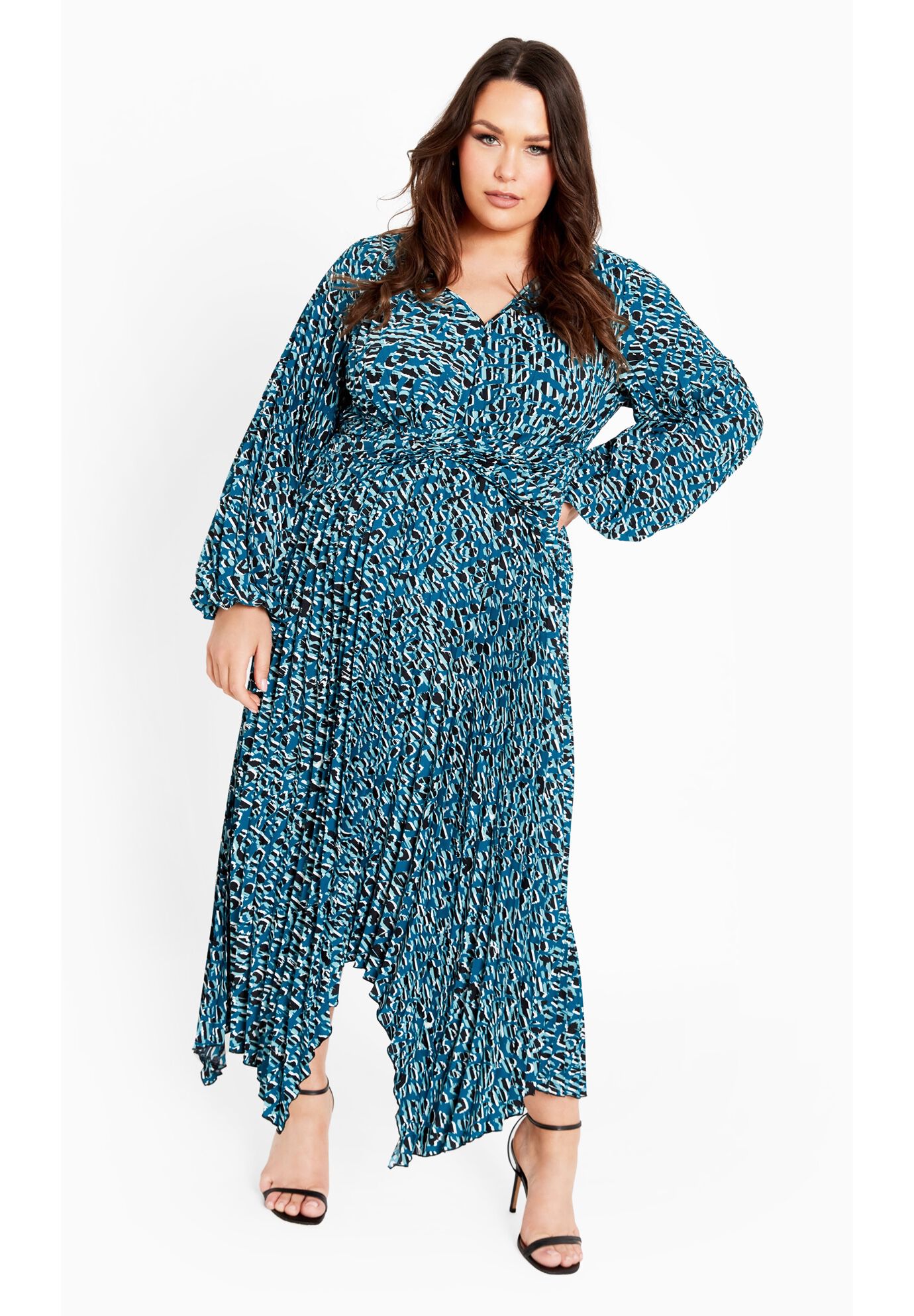 Eve Pleat Dress, NOUVEAN, hi-res image number 0