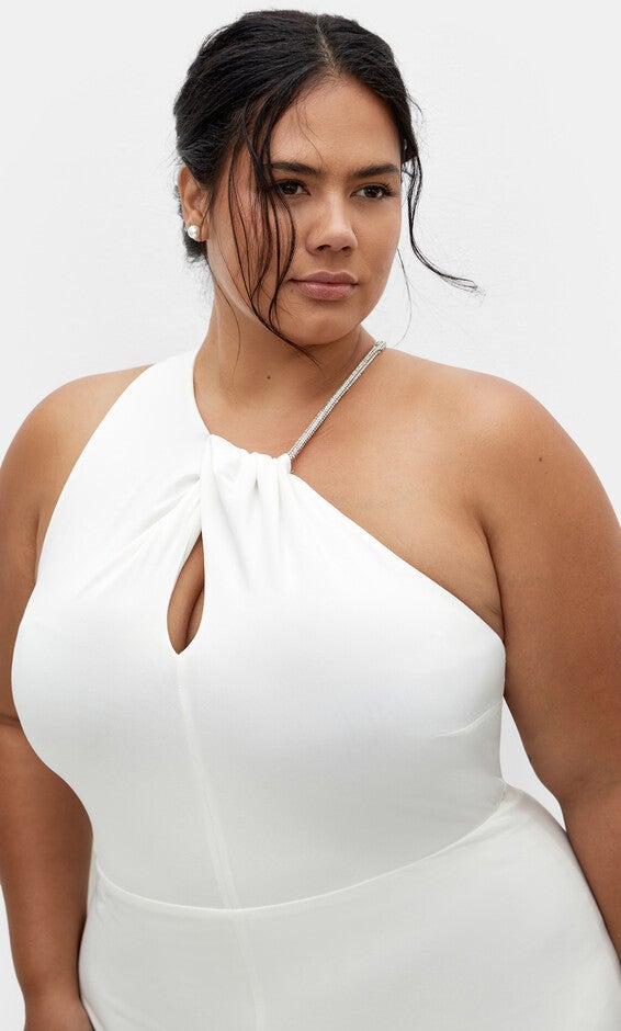 Karlee Jumpsuit - ivory, WHITE, alternate image number 2