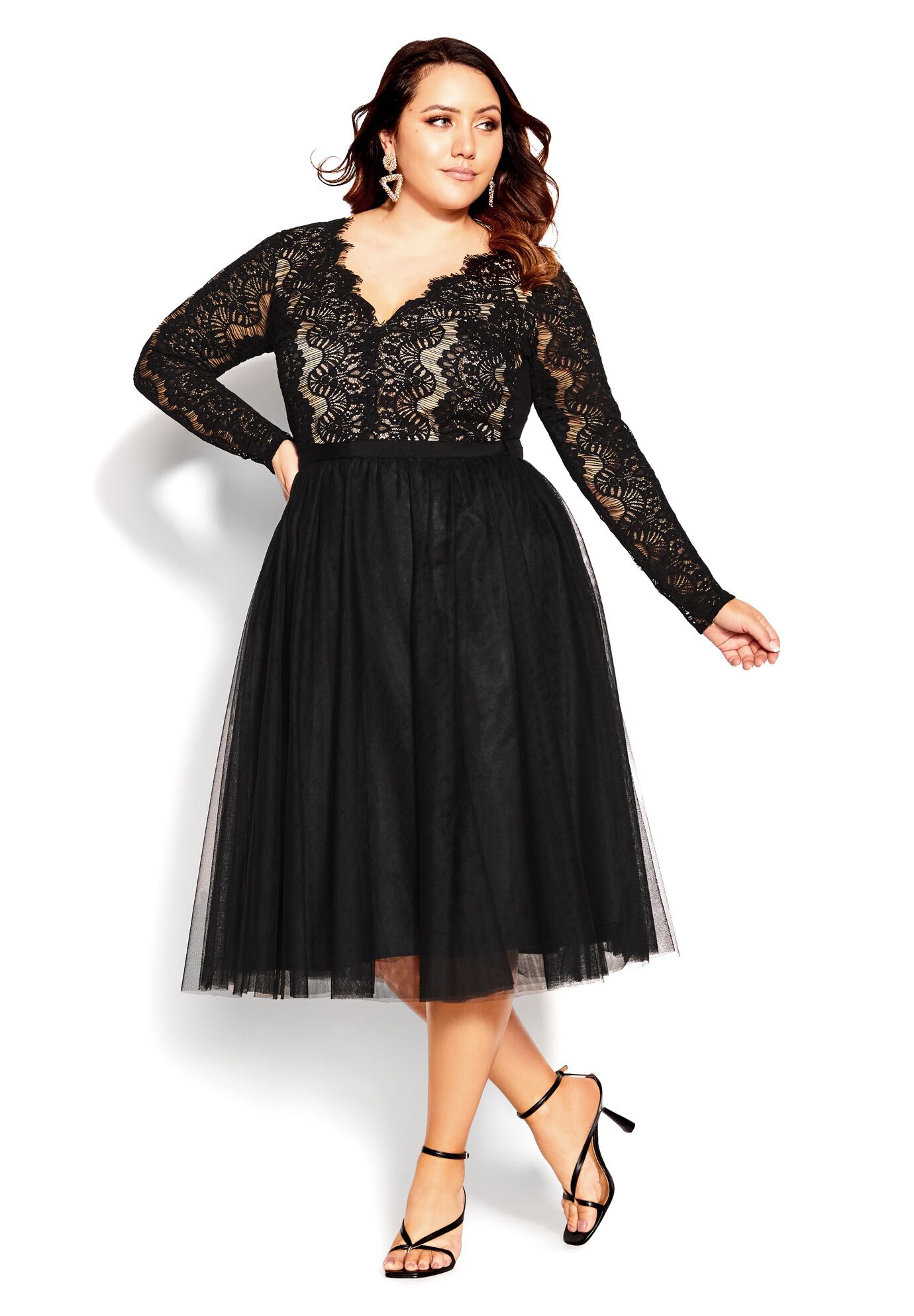 Rare Beauty Dress - black, BLACK, on-hover image number 1