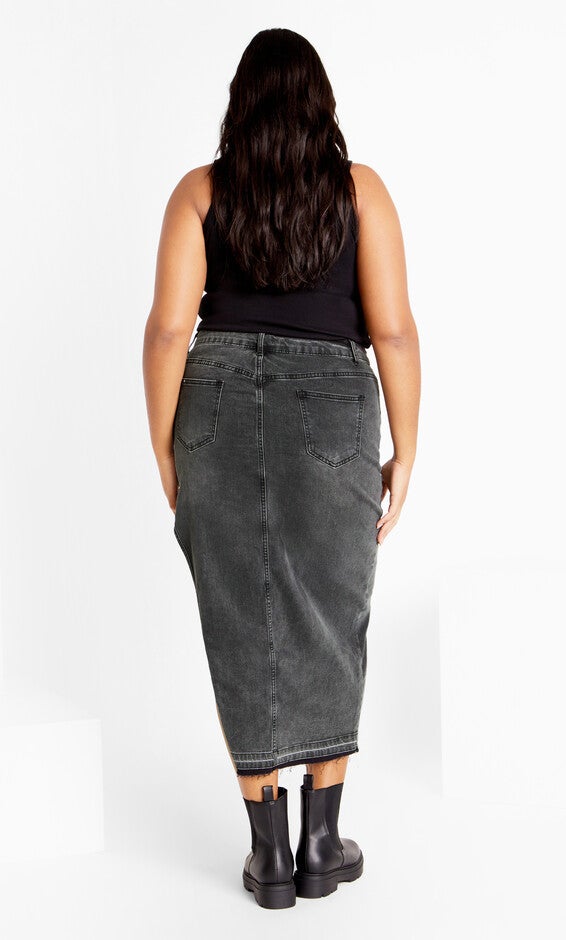 Remi Skirt - black wash, BLACK, alternate image number null