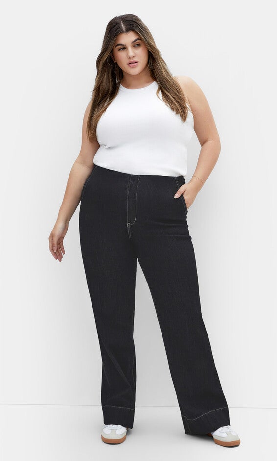 Mysteria Jean - dark wash, BLUE, hi-res image number null