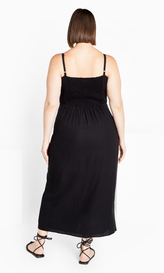 Abbie Maxi Dress - black, BLACK, alternate image number null