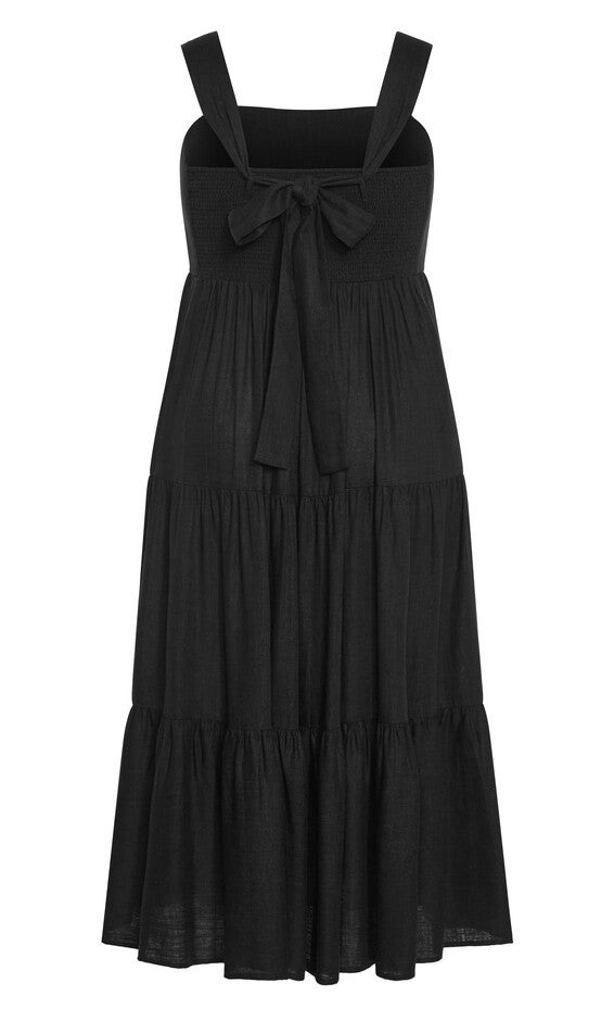 Livvy Maxi Dress - black, BLACK, alternate image number 5