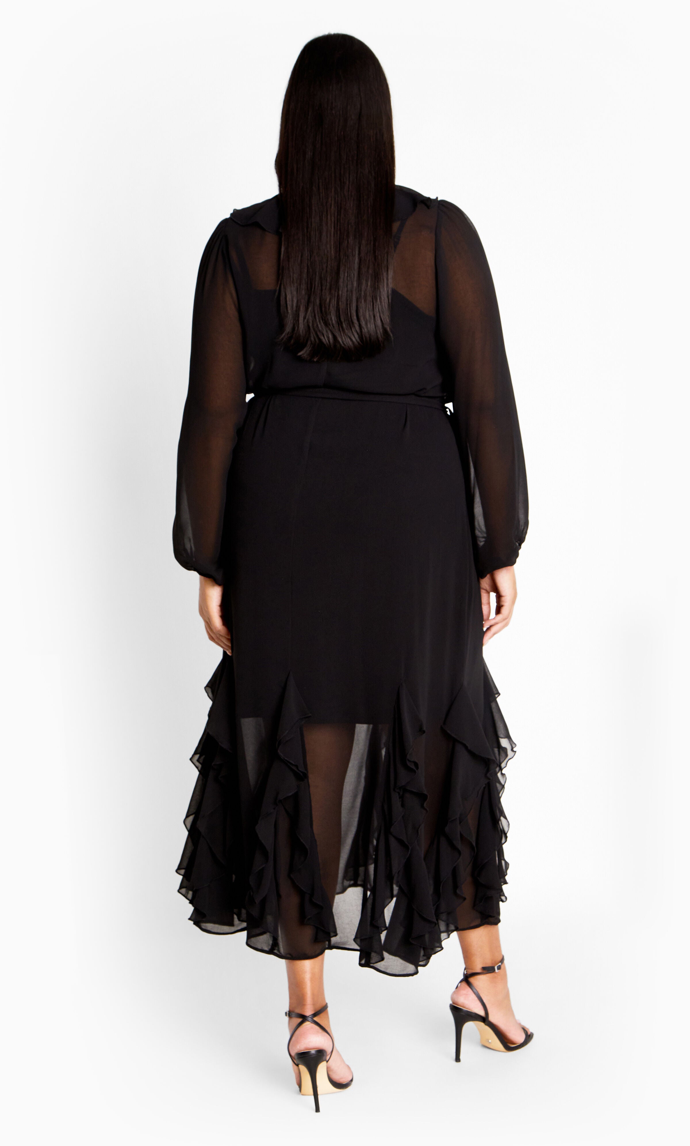 Bridgette Maxi Dress - black, BLACK, alternate image number 2