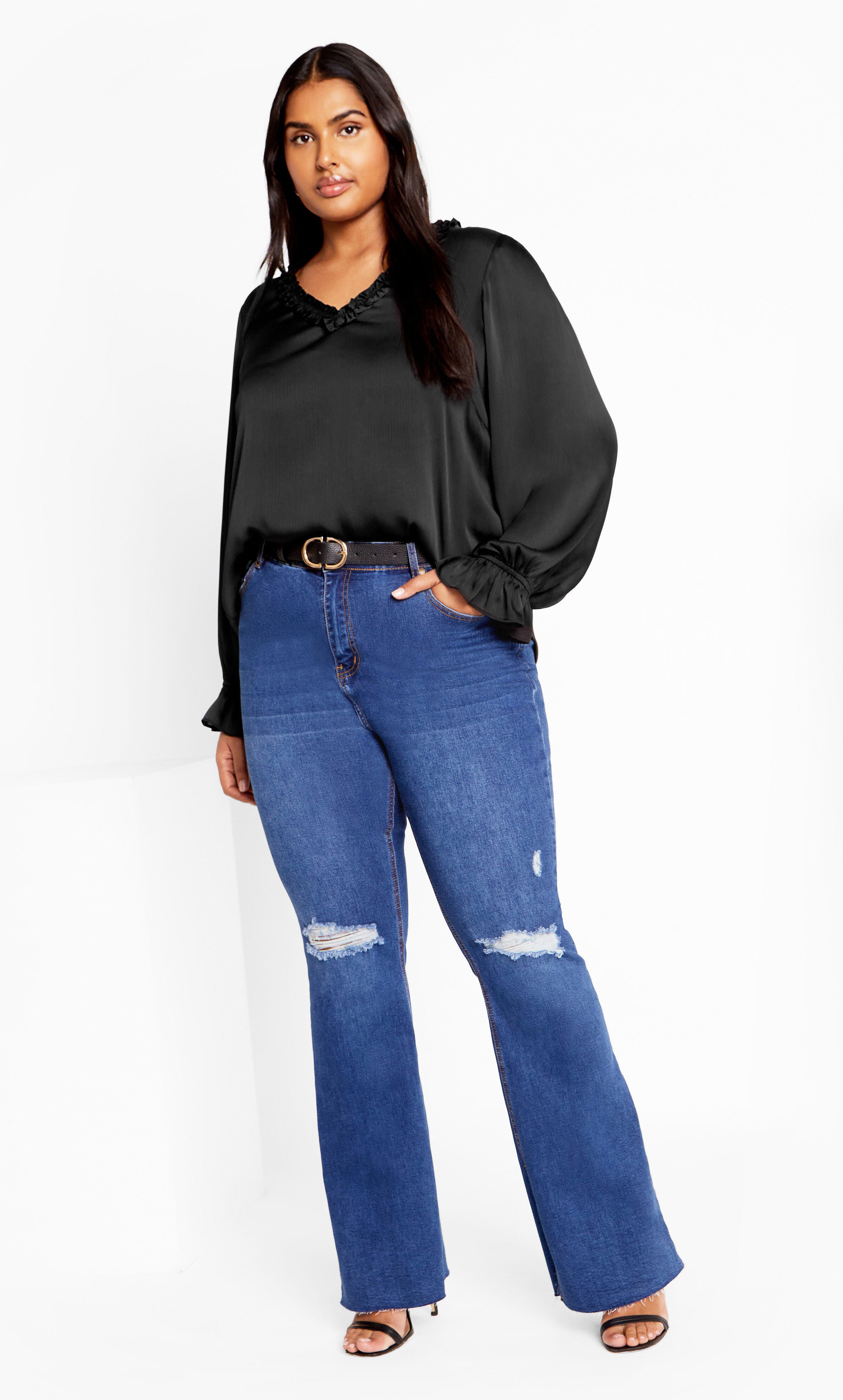 Maia Top - black, BLACK, alternate image number 2