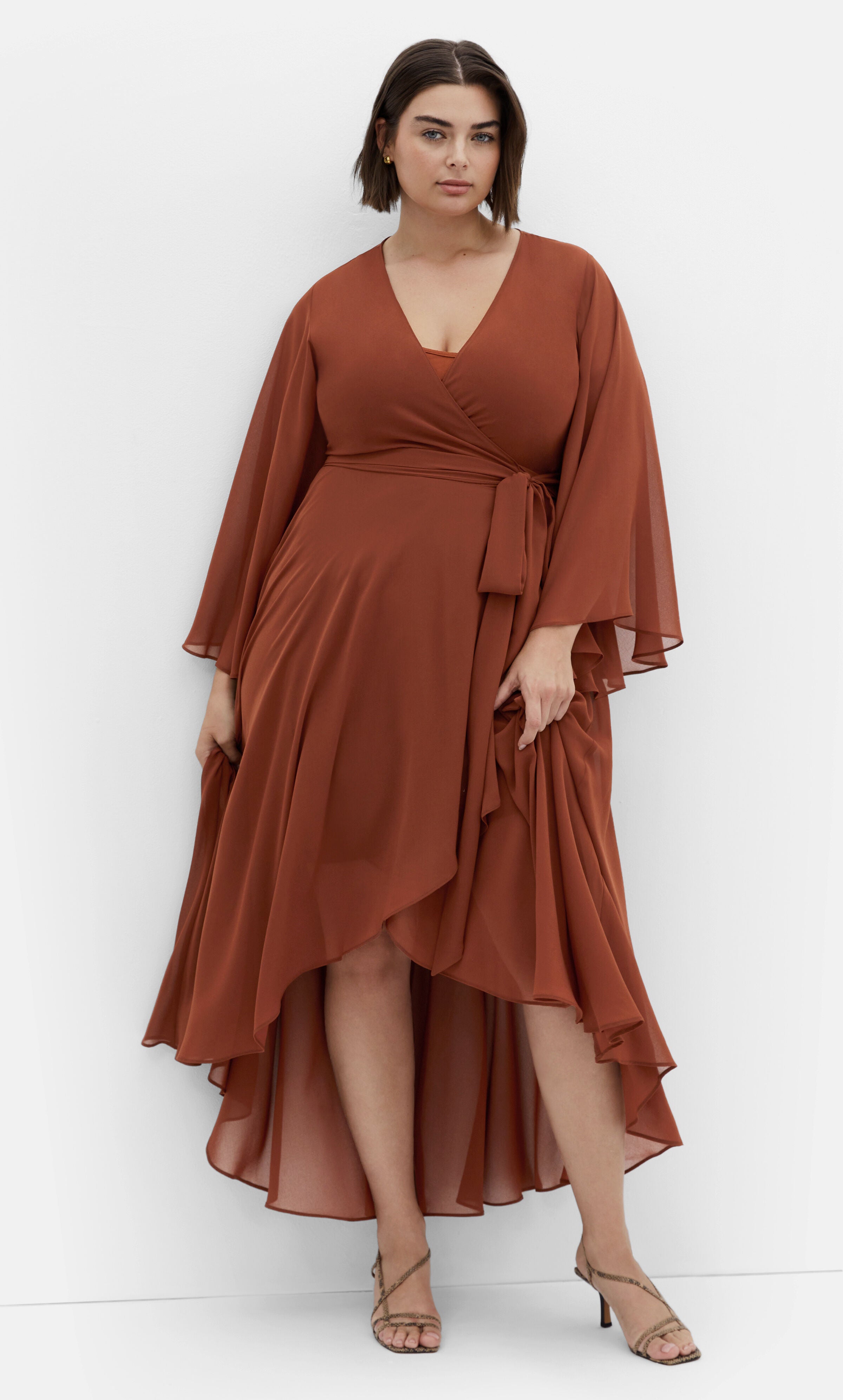 Fleetwood Maxi Dress - ginger, ORANGE, alternate image number 1