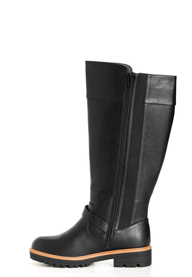 Myla Tall Boot, BLACK, alternate image number 4