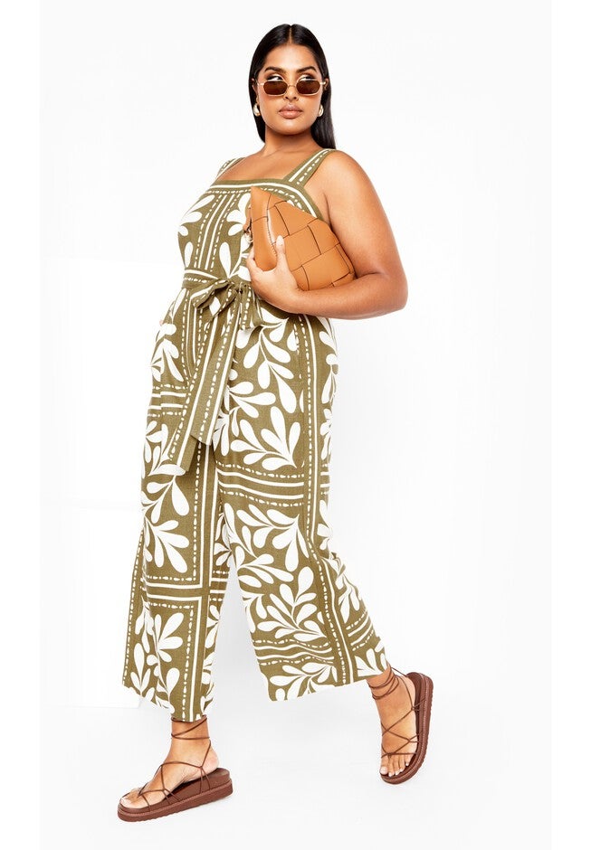 Modern Muse Jumpsuit - juniper, GREEN, hi-res image number null