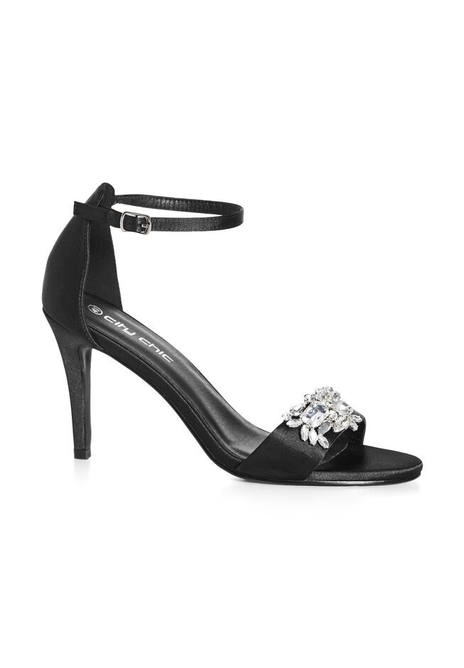 WIDE FIT Totally Glam Heel - black, BLACK, hi-res image number 0