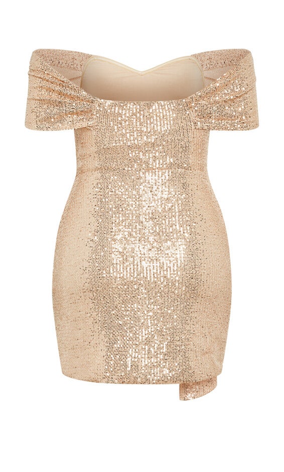 Liana Dress - bronze, BRONZE, alternate image number 5