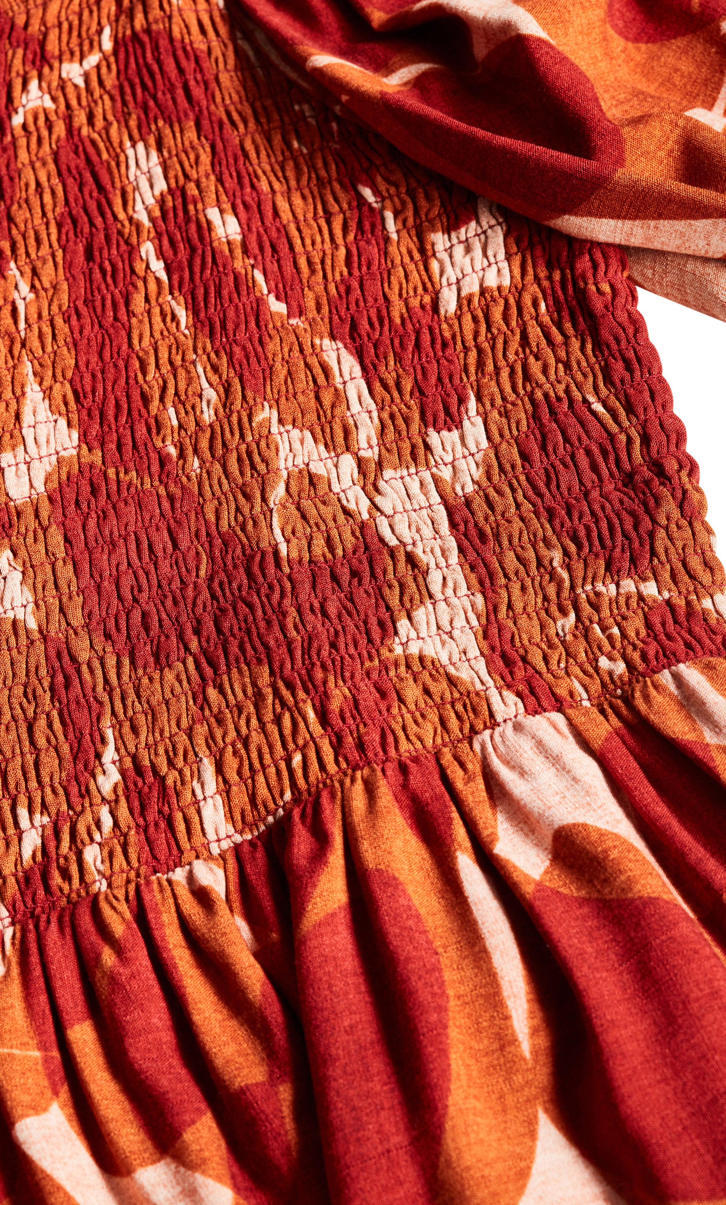 Jemma Mini Print Dress - amber multi, AMBER, alternate image number 6