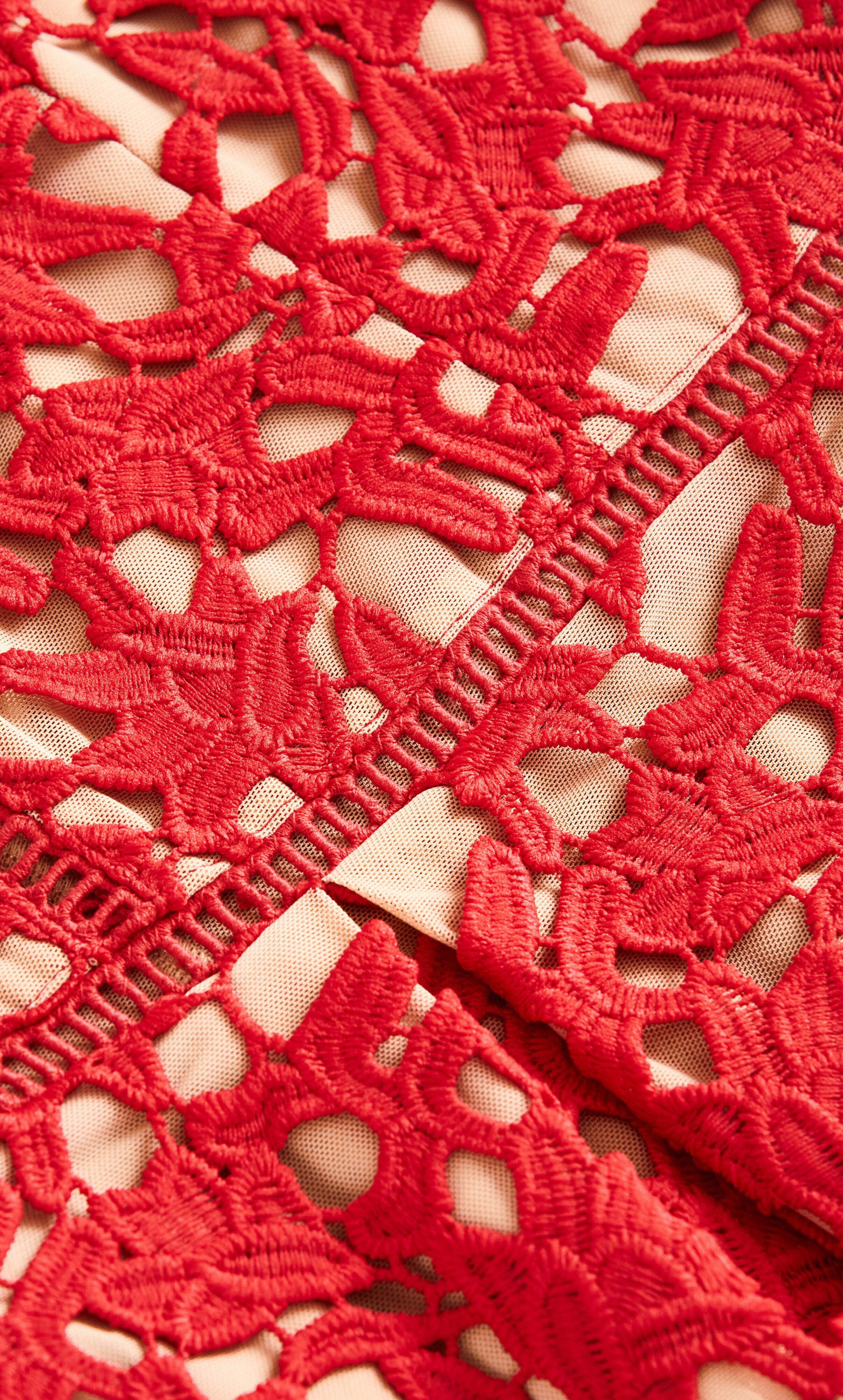 So Fancy Dress - scarlet, RED, alternate image number 6