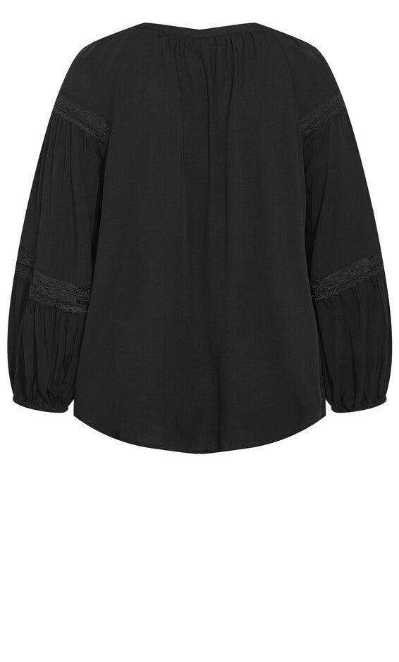 Averi Shirt - black, BLACK, alternate image number null